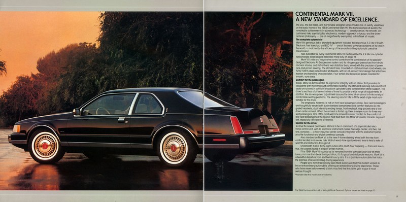 1984 Lincoln Brochure Page 3